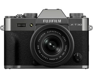 FUJI X-T30 III šedý + Fujinon XC 13 - 33mm / 3.5 - 6.3 OIS
