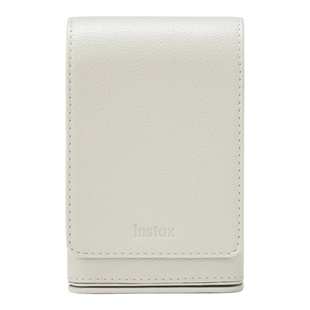 FUJI Instax Mini LiPlay+ Case Sand Biege, kožené pouzdro béžové