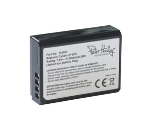 PETER HADLEY Li-Ion aku pro Canon LP-E10, 7,4V, 1120mAh