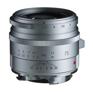 VOIGTLÄNDER APO-Skopar 75mm / 2.8 stříbrný, Leica M bajonet