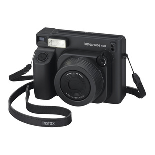 FUJI Instax Wide 400 Jet Black (černý) - instantní fotoaparát