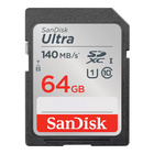 SANDISK 64 GB SDXC Ultra, 140 MB/s (Class 10) UHS-I