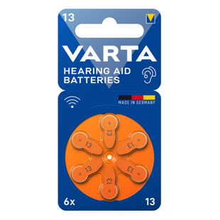 VARTA Hearing Aid 13, 6ks/bl