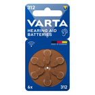 VARTA Hearing Aid 312, 6ks/bl