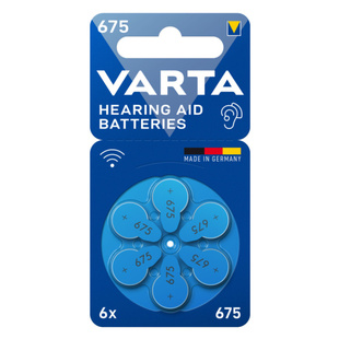 VARTA Hearing Aid 675, 6ks/bl