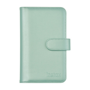 FUJI Instax Mini 13 Album Lagoon Green (zelené), na 108 foto, PU kůže