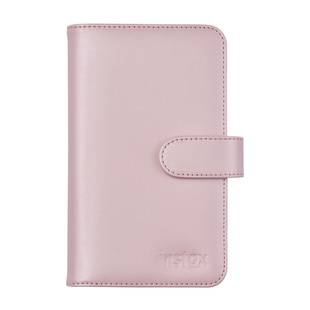 FUJI Instax Mini 13 Album Candy Pink (růžové), na 108 foto, PU kůže