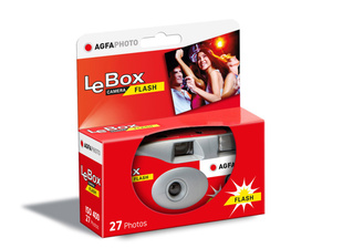 AGFAPHOTO LeBox Camera Flash 400/27, jednorázový fotoaparát s bleskem