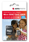 AGFAPHOTO 64 GB Micro SDXC karta (Class 10) + SD adaptér