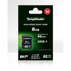 VOIGTLÄNDER 8 GB SDHC karta, 90 MB/s, UHS-I U1 V10 (Class 10)