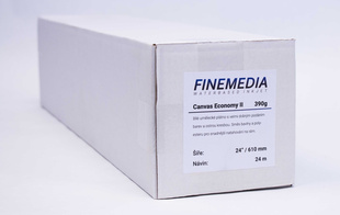 FINEMEDIA Canvas Economy II 390g, 1524mm x 24m