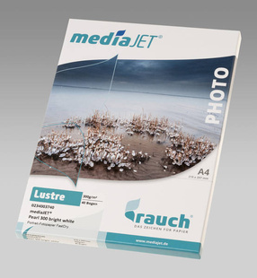 FINEMEDIA mediaJET PEARL 300 &quot;bright white&quot;, pearl, A4, 40 listů