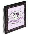 CEANOTHE album spirála HELLO KITTY 30x30cm 40s (černé listy)