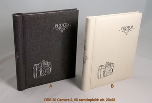 GEDEON album samolep CAMERA 2  23x28cm 60s
