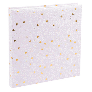 GOLDBUCH album klasické svatební FINAMENTE, lila, 30x31cm, 60 stran, II.jakost