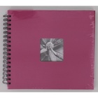 album klasické spirálové FINE ART růžové, 28x24cm, 50 stran, černé listy_obr9