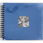 album klasické spirálové FINE ART azurové, 28x24cm, 50 stran, černé listy_obr9