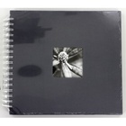 album klasické spirálové FINE ART šedé, 28x24cm, 50 stran, bílé listy_obr10