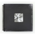 album klasické spirálové FINE ART šedé, 36x32cm, 50 stran, černé listy_obr9