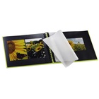 album klasické spirálové FINE ART zelené (kiwi), 28x24cm, 50 stran, černé listy_obr4