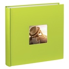 album klasické FINE ART zelené (kiwi), 30x30cm, 100 stran, bílé listy_obr2