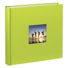 album klasické FINE ART zelené (kiwi), 30x30cm, 100 stran, bílé listy_obr3