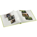 album klasické FINE ART zelené (kiwi), 30x30cm, 100 stran, bílé listy_obr4