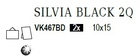 Rám SILVIA BLACK 2Q,   2X 10x15, černý_obr2