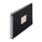 album klasické spirálové FINE ART černé (New Black), 28x24 cm, 50 stran, bílé listy_obr10