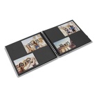 album klasické spirálové FINE ART zemité (Terra), 28x24 cm, 50 stran, černé listy_obr6