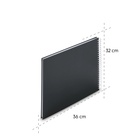 album klasické spirálové FINE ART černé (New Black), 36x32 cm, 50 stran, bílé listy_obr11