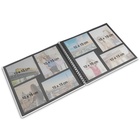 album klasické spirálové FINE ART černé (New Black), 36x32 cm, 50 stran, černé listy_obr6