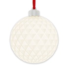 Vánoční fotokoule DIAMOND WHITE 10x10 cm_obr2