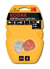 LED Bicykle Light Set - 6lm + 2x KCR2032_obr2