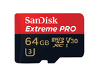 64 GB microSDXC Extreme Pro, 100MB/s, A1 UHS-I V30 (Class 10) + adaptér_obr2
