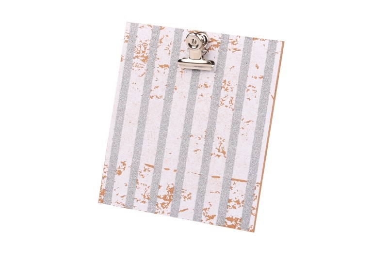 FUJI Instax Mini Clip Photo Frame Silver, MDF rámeček s klipem