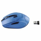 MILANO optická bezdrátová myš, 2400dpi, modrá, napájení 2x AA_obr4