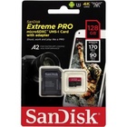 128 GB microSDXC Extreme Pro, 170MB/s, A2 UHS-I U3 (Class 10) V30+ adaptér_obr5