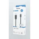 kabel Essential Line USB 3.2 Gen1, typ USB A (vidlice) &lt;--&gt; typ USB C (vidlice), 1,5 m, černý_obr2