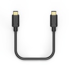 kabel Essential Line USB 2.0, typ USB C (vidlice) &lt;--&gt; typ USB C (vidlice), 0,2 m, černý_obr4