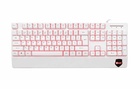 KB-104W klávesnice USB, CZ+SK layout, 3 barvy podsvícení, bílá_obr2