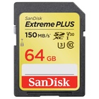 64 GB SDXC karta Extreme Plus, 150MB/s, UHS-I U3 (V30), Class 10_obr2