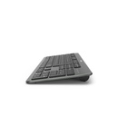 KW-700 bezdrátová klávesnice, USB, 2,4GHz reciever, CZ+SK layout, antracitová / černá_obr3