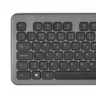 KW-700 bezdrátová klávesnice, USB, 2,4GHz reciever, CZ+SK layout, antracitová / černá_obr6