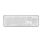 KW-700 bezdrátová klávesnice, USB, 2,4GHz reciever, CZ+SK layout, stříbrná / bílá_obr5