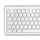 KW-700 bezdrátová klávesnice, USB, 2,4GHz reciever, CZ+SK layout, stříbrná / bílá_obr6
