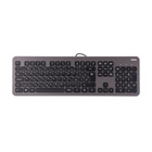 KC-700 klávesnice, USB, CZ+SK layout, antracitová / černá_obr6