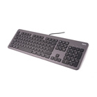 KC-700 klávesnice, USB, CZ+SK layout, antracitová / černá_obr7