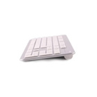 KC-700 klávesnice, USB, CZ+SK layout, stříbrná / bílá_obr8
