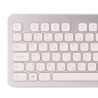 KC-700 klávesnice, USB, CZ+SK layout, stříbrná / bílá_obr10